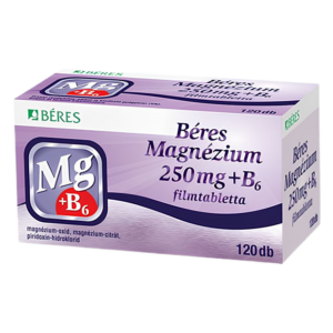 BÉRES MAGNÉZIUM 250 mg + B6